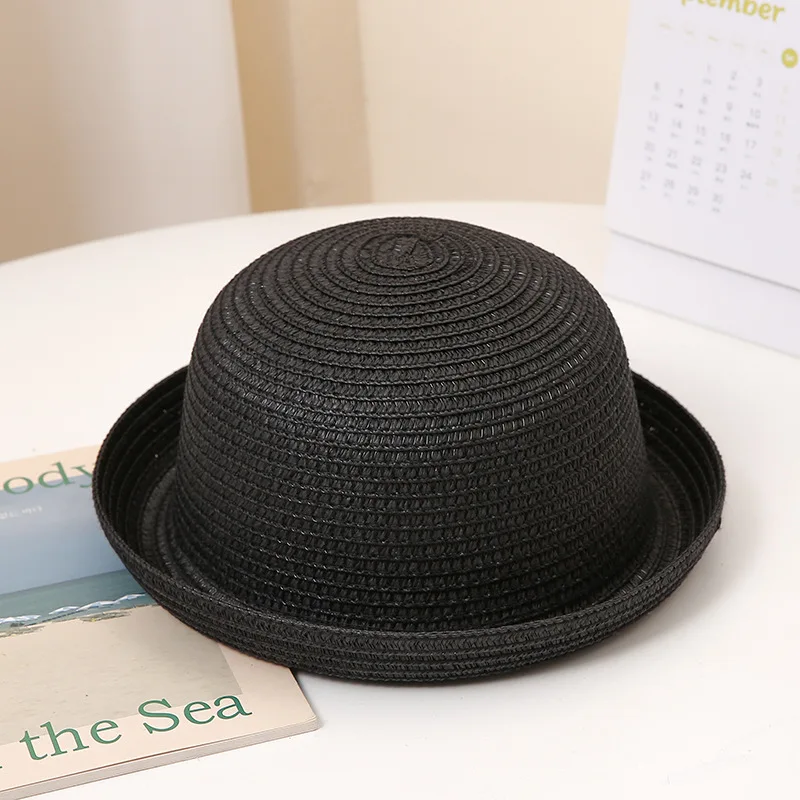 2025 Outdoor Parent-child Hats The Child's Mother Vintage Women Spring Summer Beach Fashion Straw Hat Sunshade Sun Hat Sombreros