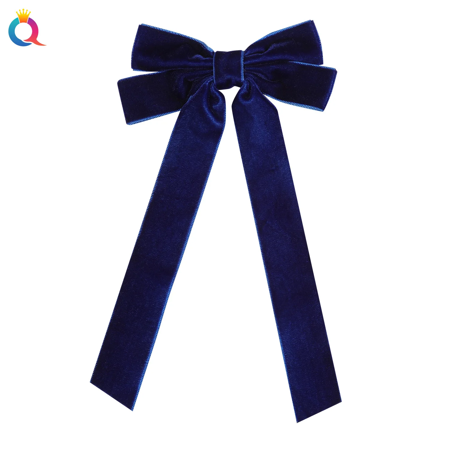 Trendy Velvet Bow Ribbon Hairpins Women Children Girls Hair Clips Pin Barrettes Accessories Hairclip Headdress Headwear Ornament