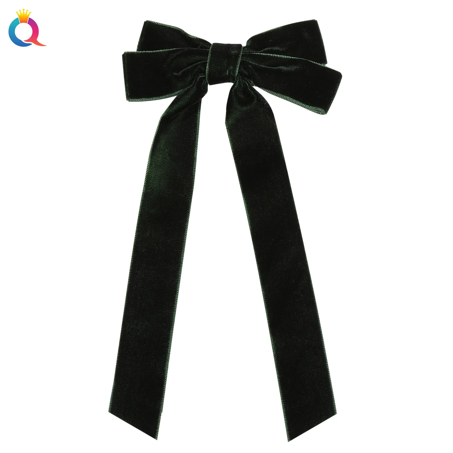 Trendy Velvet Bow Ribbon Hairpins Women Children Girls Hair Clips Pin Barrettes Accessories Hairclip Headdress Headwear Ornament