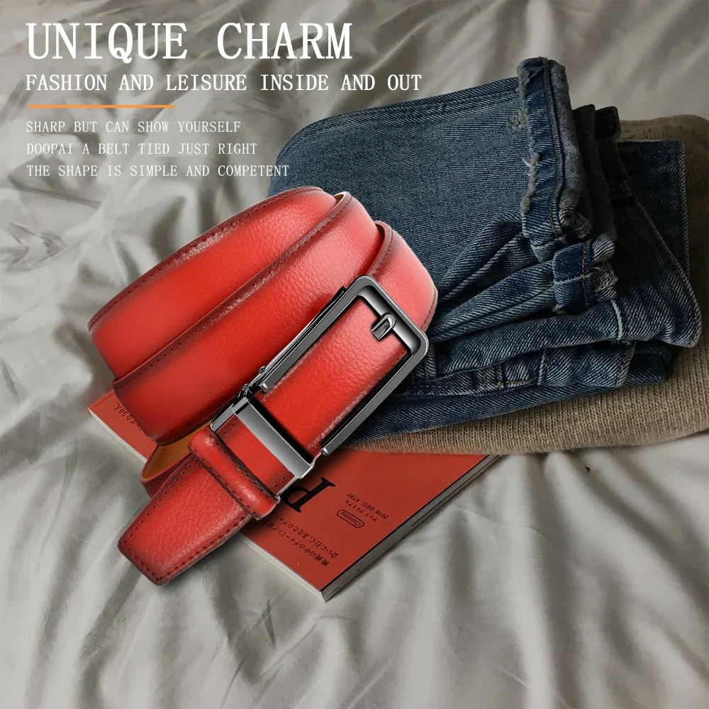 Men's High-quality Metal Buckle Belt, Perfect Companion Belt for Men's Formal Pants and Shirts, Suitable for Multiple Occasions