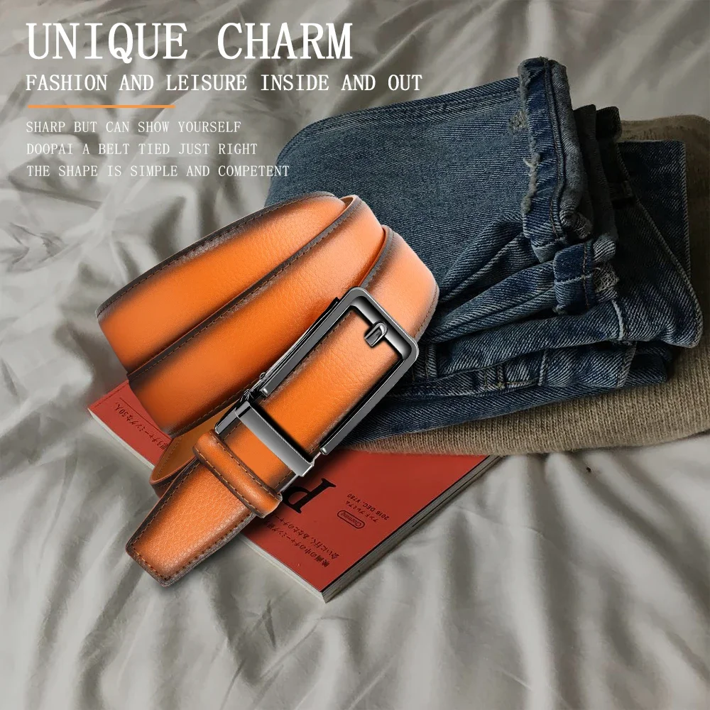 Men's High-quality Metal Buckle Belt, Perfect Companion Belt for Men's Formal Pants and Shirts, Suitable for Multiple Occasions