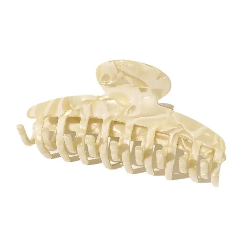Fashion Acetate Acrylic Hair Claw Elegant for Women, Thick Hair Aesthetic Hair Claw, Party Wedding Gift Evening Date Cute