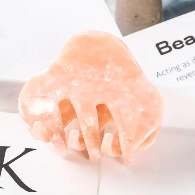 Fashion Acetate Acrylic Hair Claw Elegant for Women, Thick Hair Aesthetic Hair Claw, Party Wedding Gift Evening Date Cute