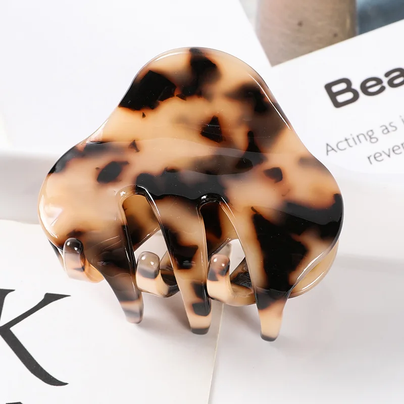 Fashion Acetate Acrylic Hair Claw Elegant for Women, Thick Hair Aesthetic Hair Claw, Party Wedding Gift Evening Date Cute