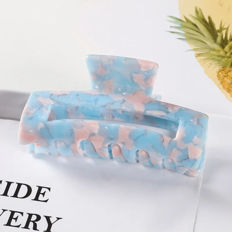 Fashion Acetate Acrylic Hair Claw Elegant for Women, Thick Hair Aesthetic Hair Claw, Party Wedding Gift Evening Date Cute