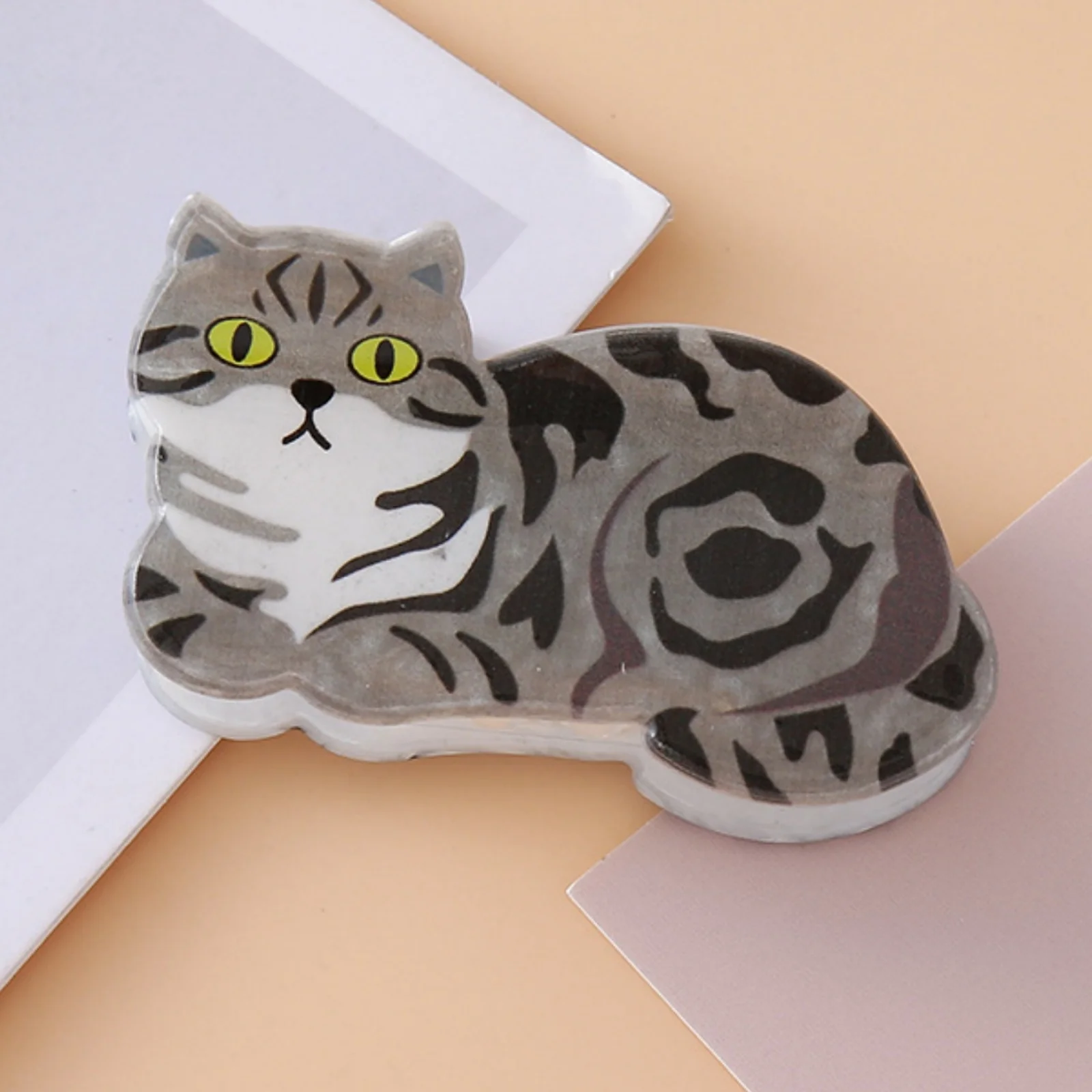 1PC Animal Claw Clip, Cute Kitten and Puppy Medium-sized Shark Clip, Medium-sized Hair Clip Hair Accessory for the Back of