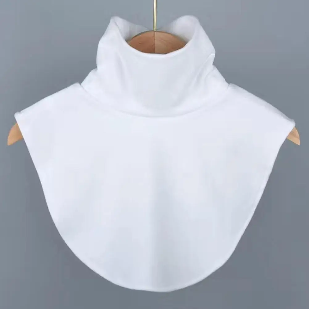 Spring Winter DIY Shirts Collar Patch T-shirts Extended Neckwear Detachable Inner Collar Quality Lapel Turtleneck Neck Warmer