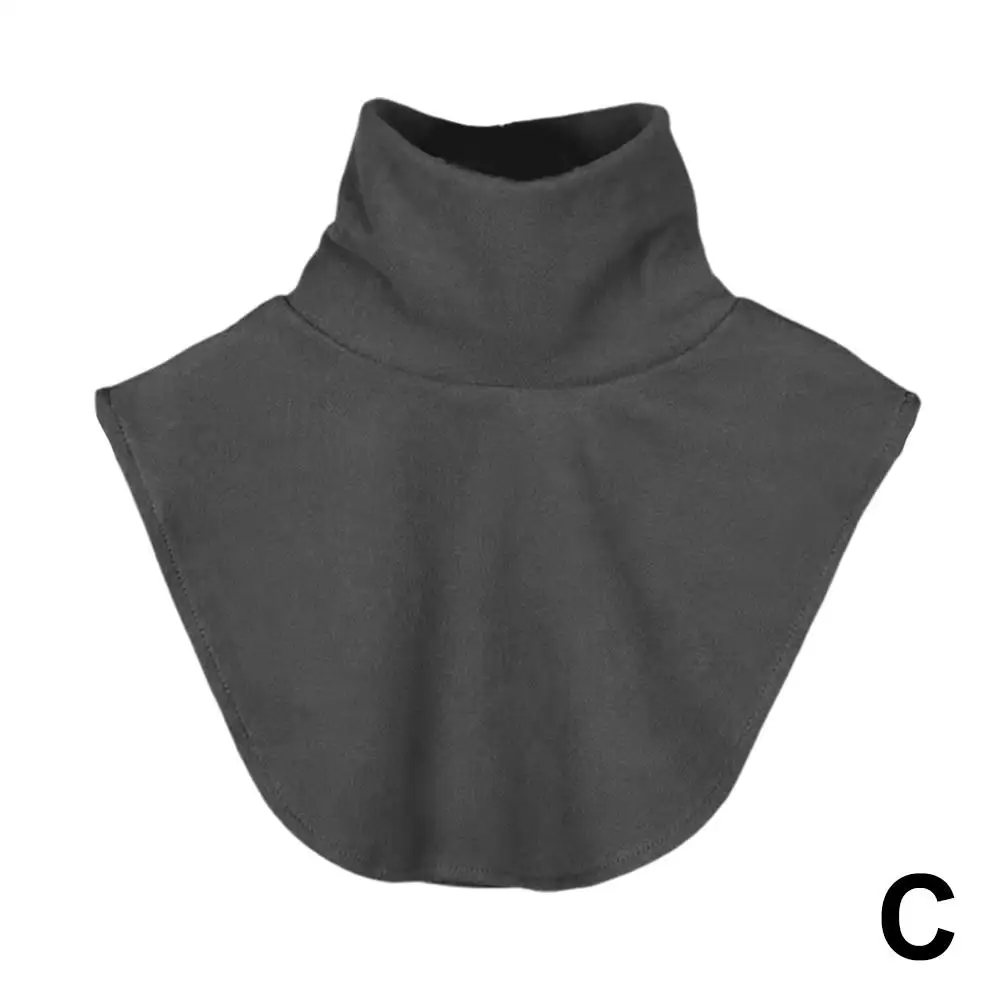 Spring Winter DIY Shirts Collar Patch T-shirts Extended Neckwear Detachable Inner Collar Quality Lapel Turtleneck Neck Warmer