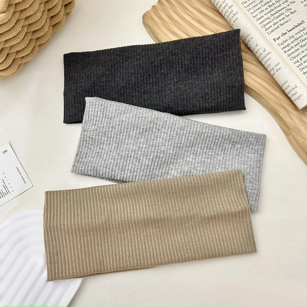 Sports Elastic Headbands for Men Women Sweatband Hair Bands for Running In Winter Sports Headbands Non Slip Hair Accessories