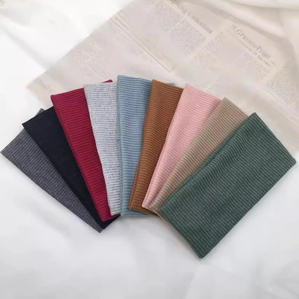 Sports Elastic Headbands for Men Women Sweatband Hair Bands for Running In Winter Sports Headbands Non Slip Hair Accessories
