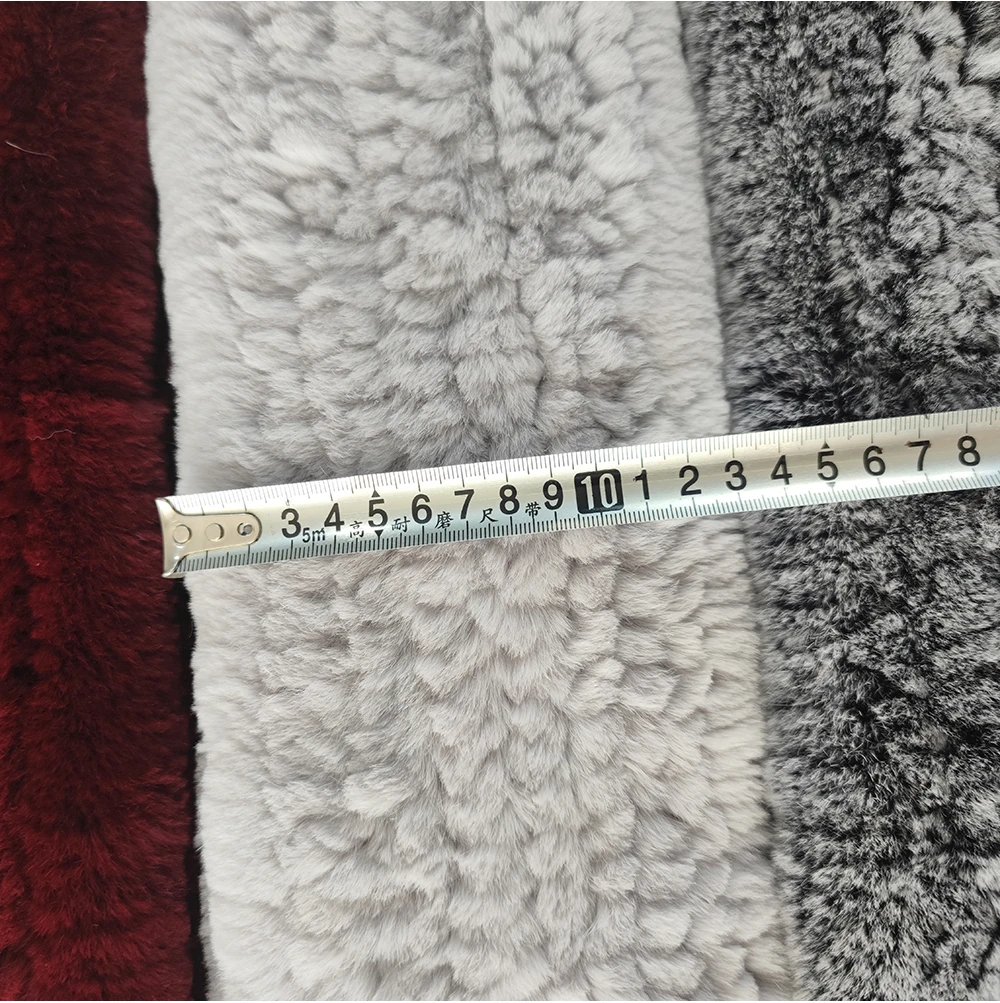 Women's Thick Warm Winter Fashion Brand Fur Muffler Real Fur Scarf High Quality Luxury Big Long Natural Rex Rabbit Fur Scarves
