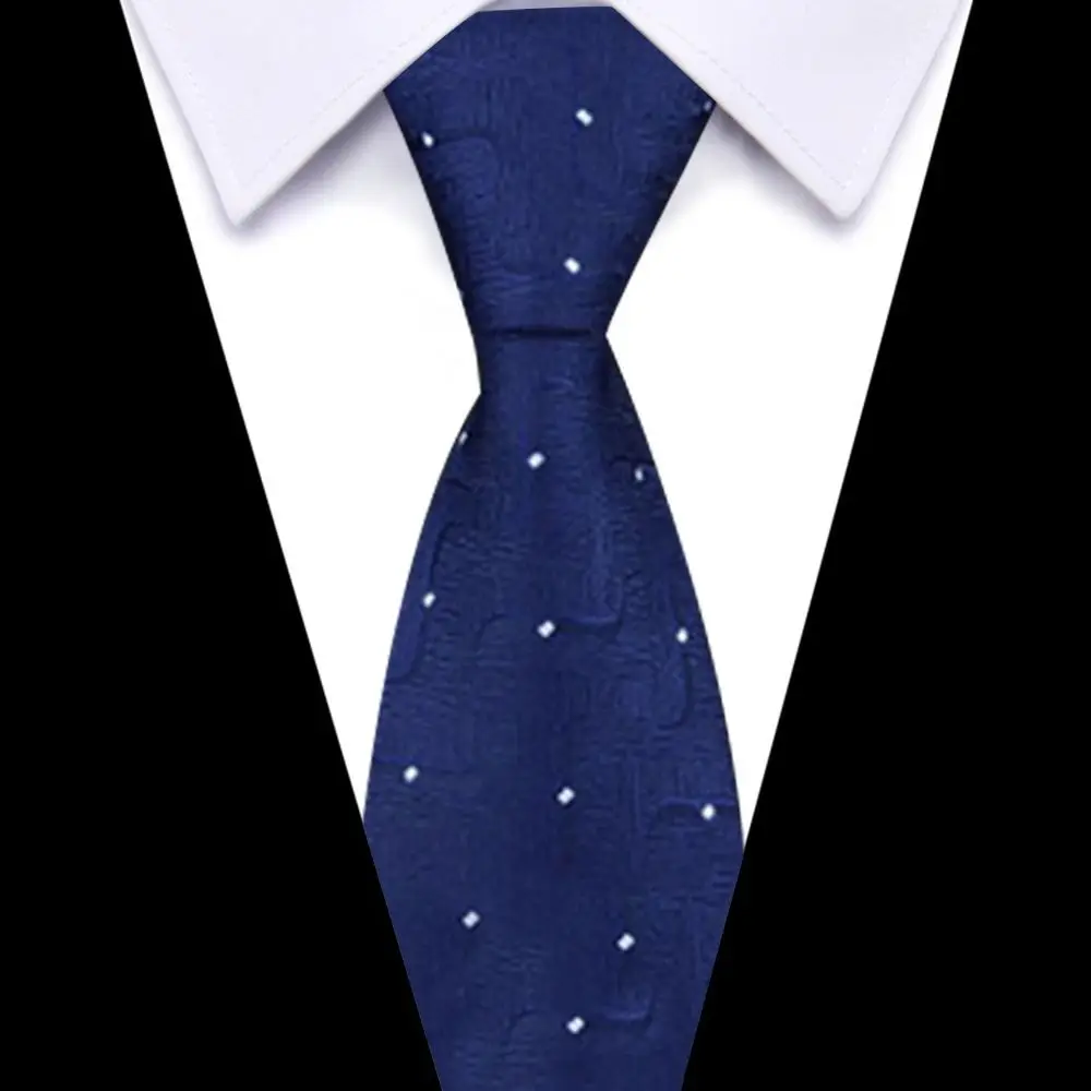 Fashion Handkerchief Wide Tie Sets Tie Clip Handmade Cravat Classic Business Men's Neck Tie Wedding
