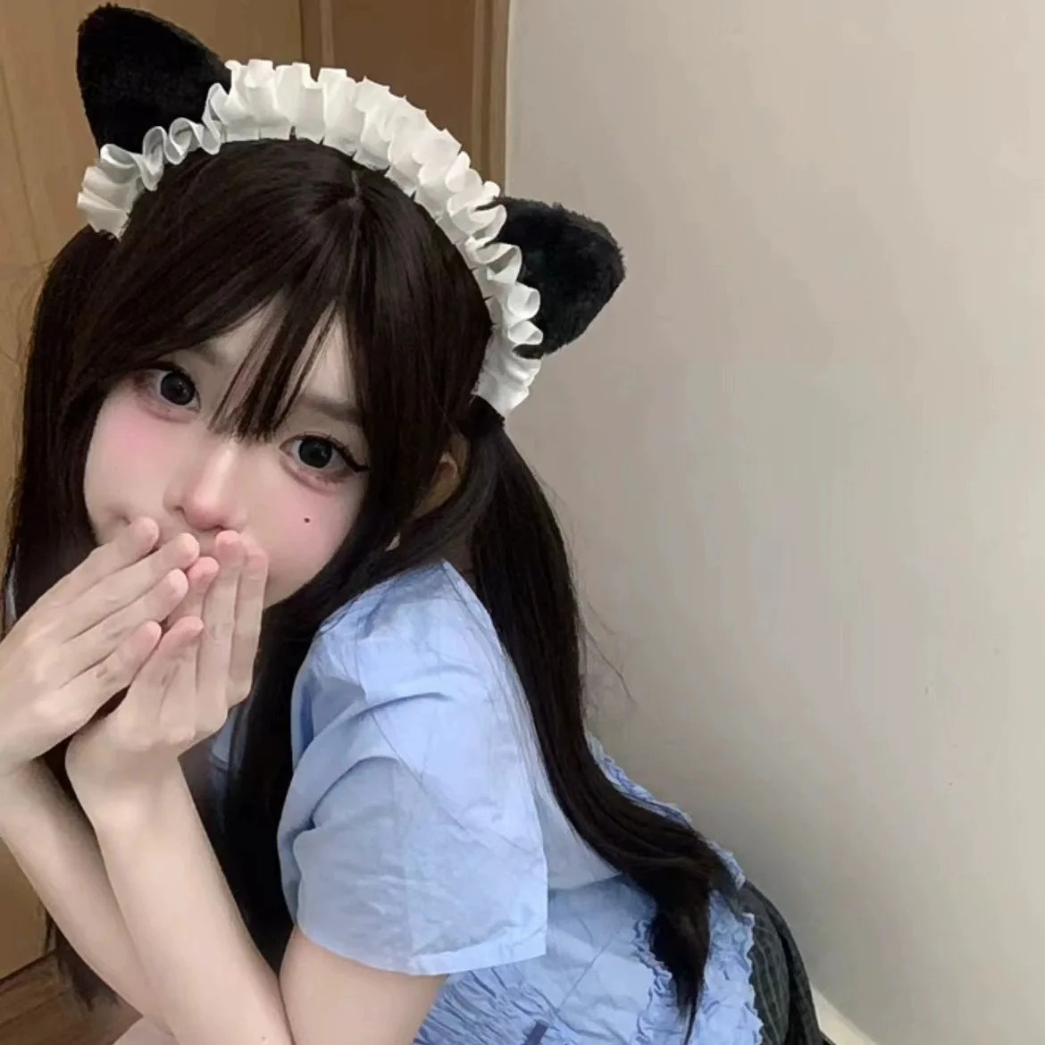 Japanese Cute Hairbands, Cat Ear Headflowers, Sweet High Headtops, Lolita Headbands, Maid Headwear, Hair Accessories