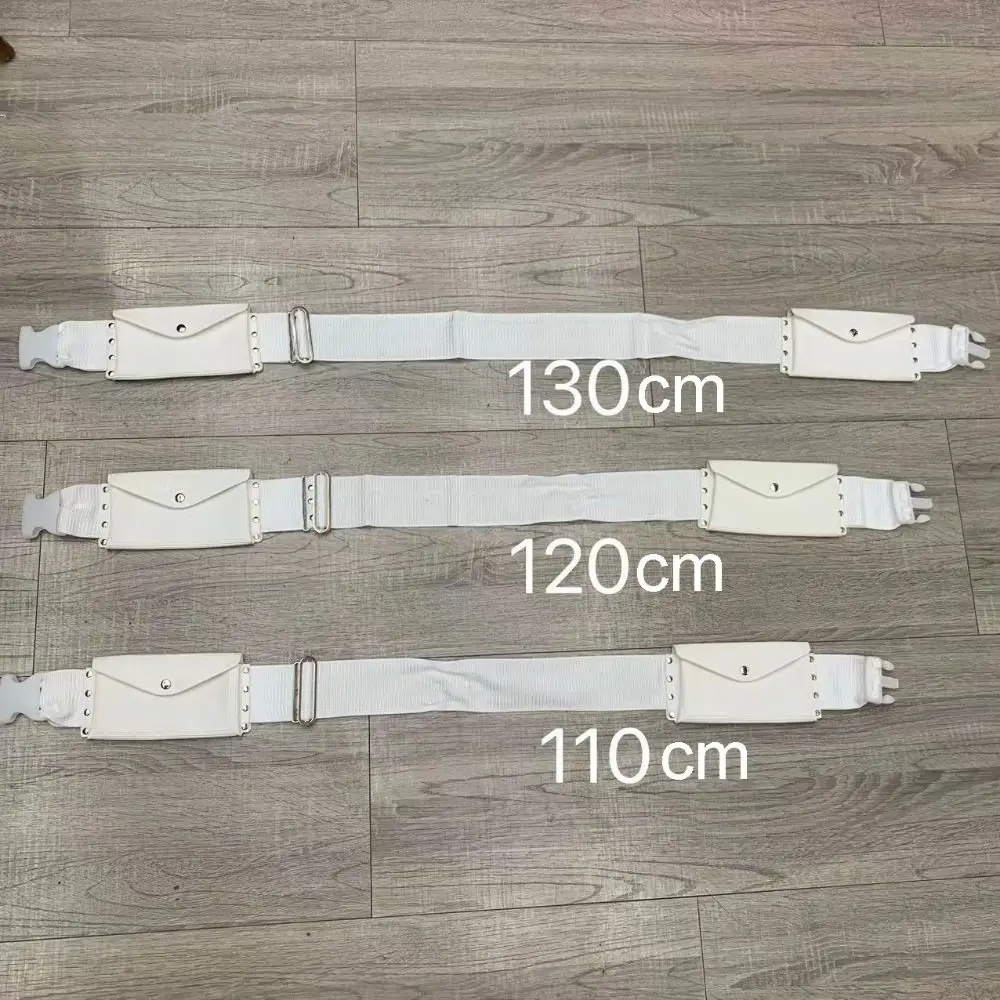 Unisex Stretchy Hajj Belt Wide Oxford Cloth Studded Waist Belt Waist Bag Waist Strap Umrah Girdle