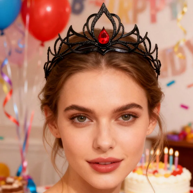 Dark-Theme Halloween Party Headdress Birthday Crown Party Decoration Item for Various Events And Festivals