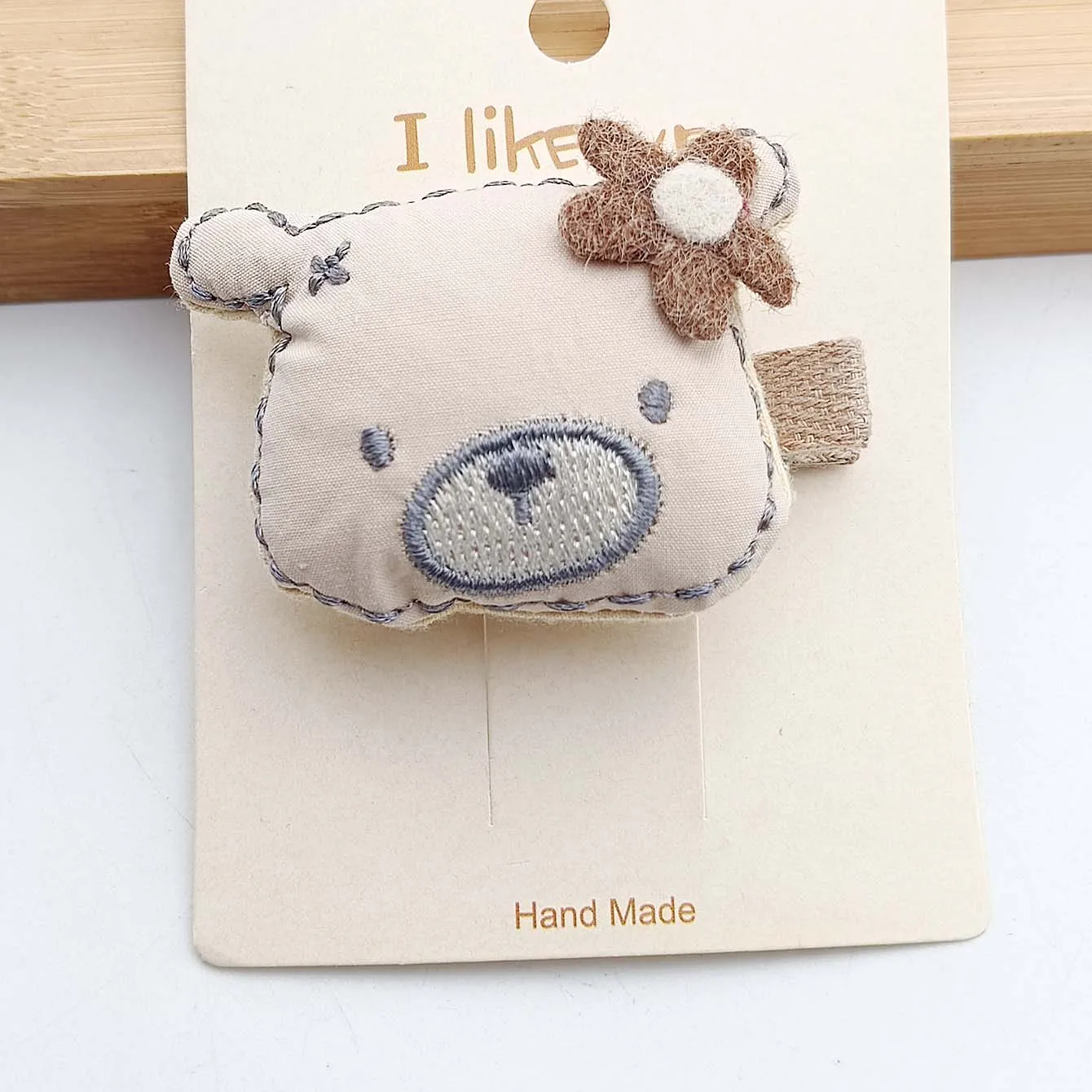 Cartoon Hair Clips for Girls Handmade Hairpins Baby Side Clip Cute Newborn Hair Accessories Kids Hair Holder Photography Props
