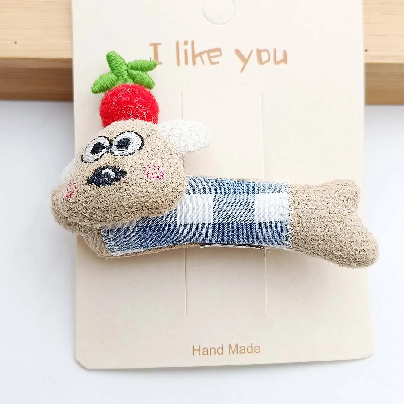Cartoon Hair Clips for Girls Handmade Hairpins Baby Side Clip Cute Newborn Hair Accessories Kids Hair Holder Photography Props
