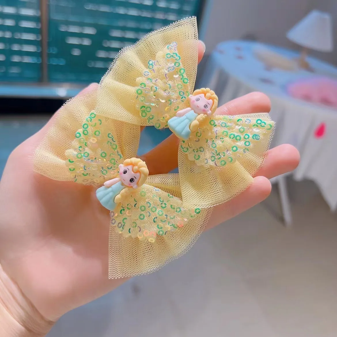 10pcs/set Cute Princess Elsa Hair Clip Mermaid Theme Hair Clip for Holidays Birthdays Daily Wear Perfect Gift Hair Accessories