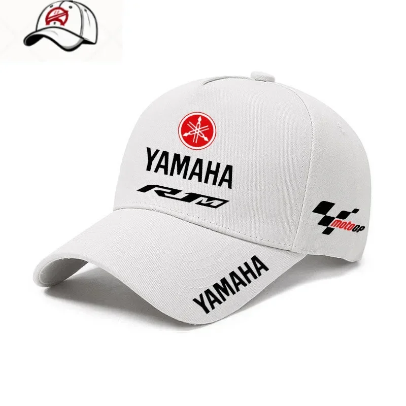Yamaha R1M Motorcycle Racing Hat Men Leisure Cotton Baseball Sun Fleet Daily Training Sunscreen Hat Fashion Hat with Visor