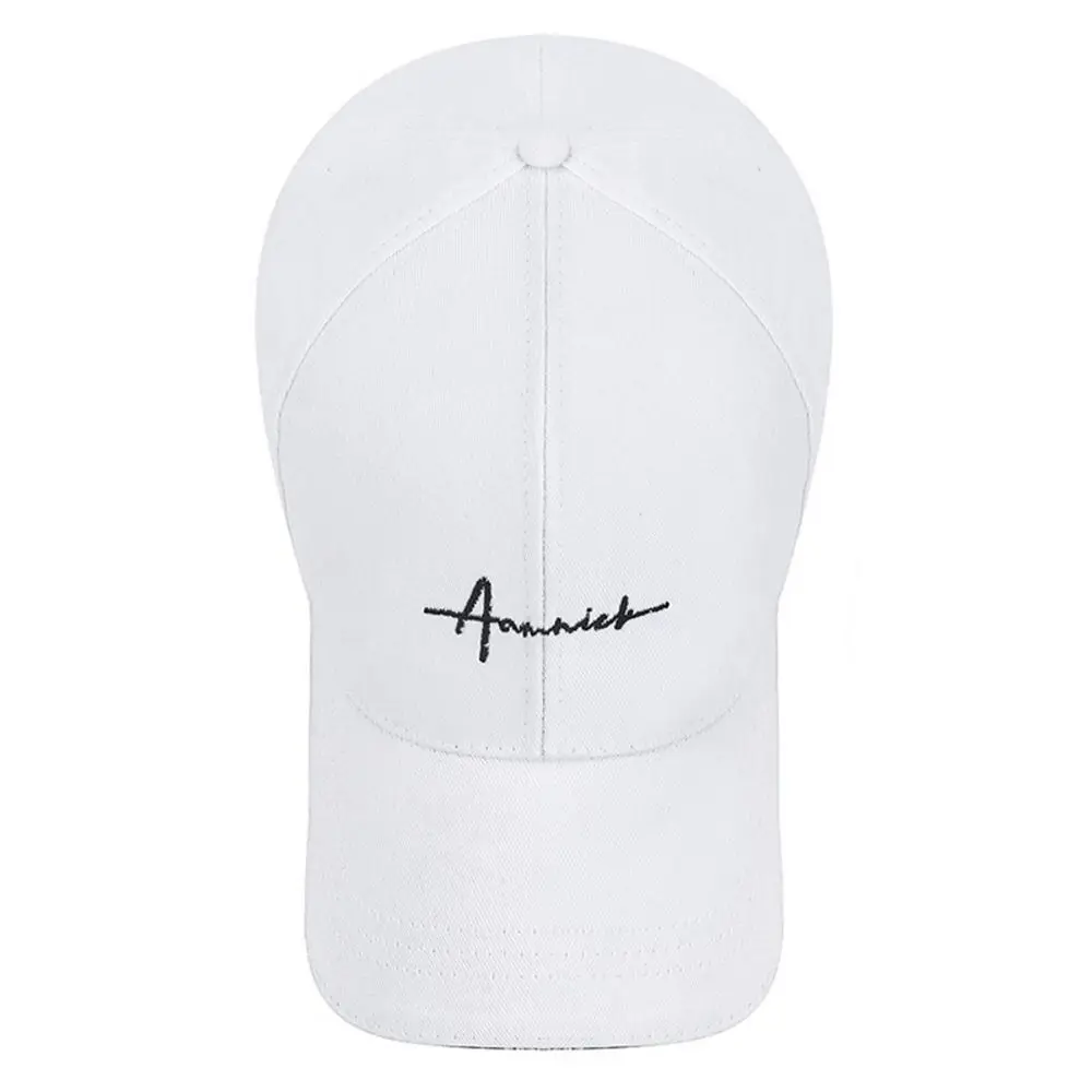 Breathable Adjustable Sun Hats Cotton Solid Color Baseball Cap UV Protection Men