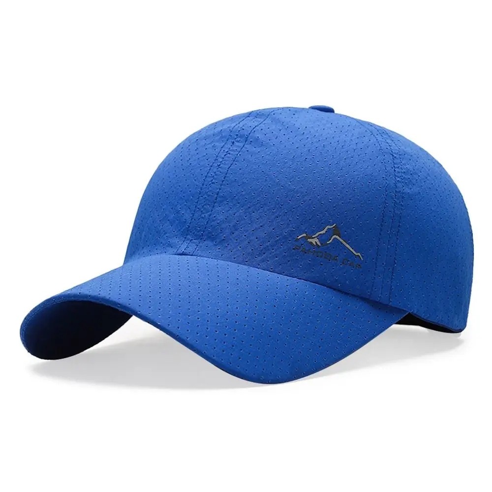 Fashion Quick Dry Summer Baseball Cap UV Protection Adjustable Sun Hats Breathable Sports Cap Outdoor