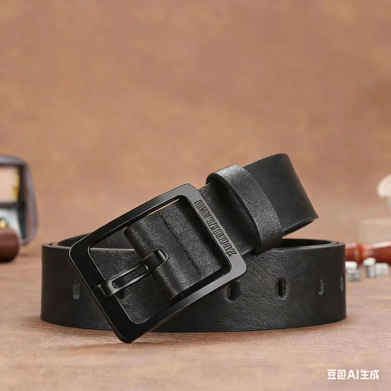 Genuine Leather Men's Waist Belt, Business Simple and Fashionable Jeans Luxury Belt for Women, Versatile and Trendy Belt for Men