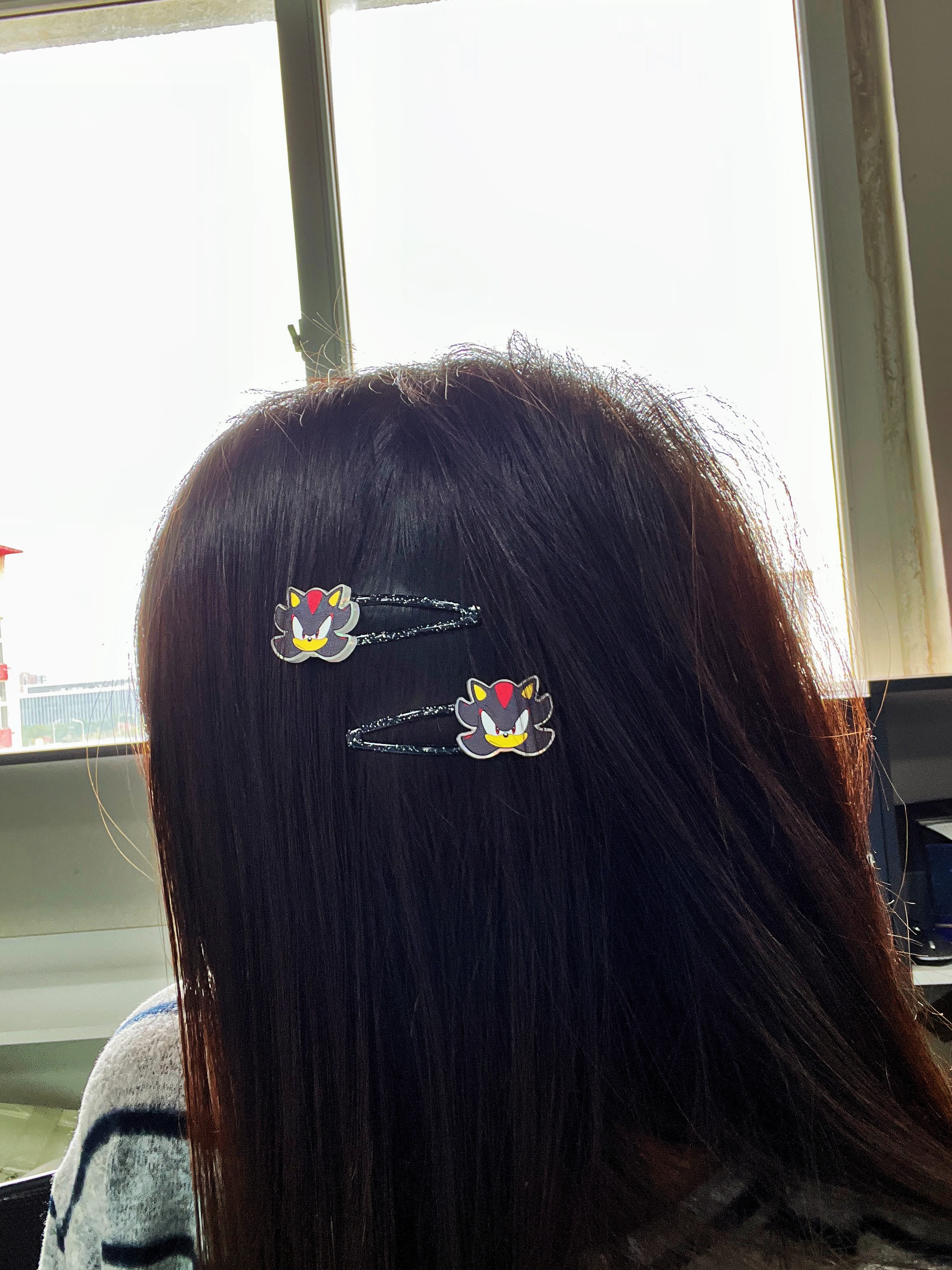 Cute Cartoon Hedgehog Hair Clips Set-Adorable Acrylic Hairpins with Glittery Clips,Fun Hair Accessories for Girls,Ideal for gift