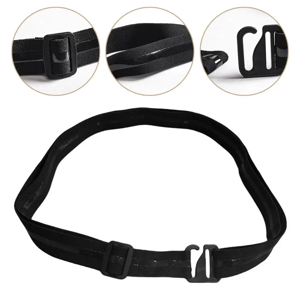 2.5cm/1inch Suspenders Women Men's Shirt Stay Belt Keep Shirt Tucked in Adjustable Elastic Non-slip Shirt Holder Strap Lock Belt