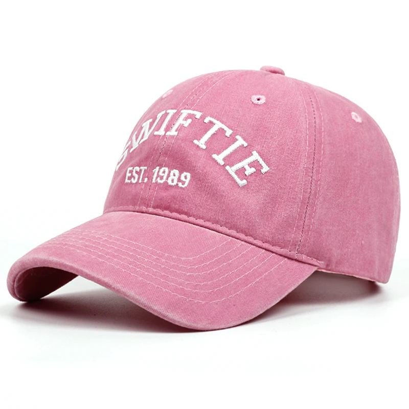 swiftie Washed retro aged letter embroidery baseball caps women men outdoor hip-hop casual duck hats