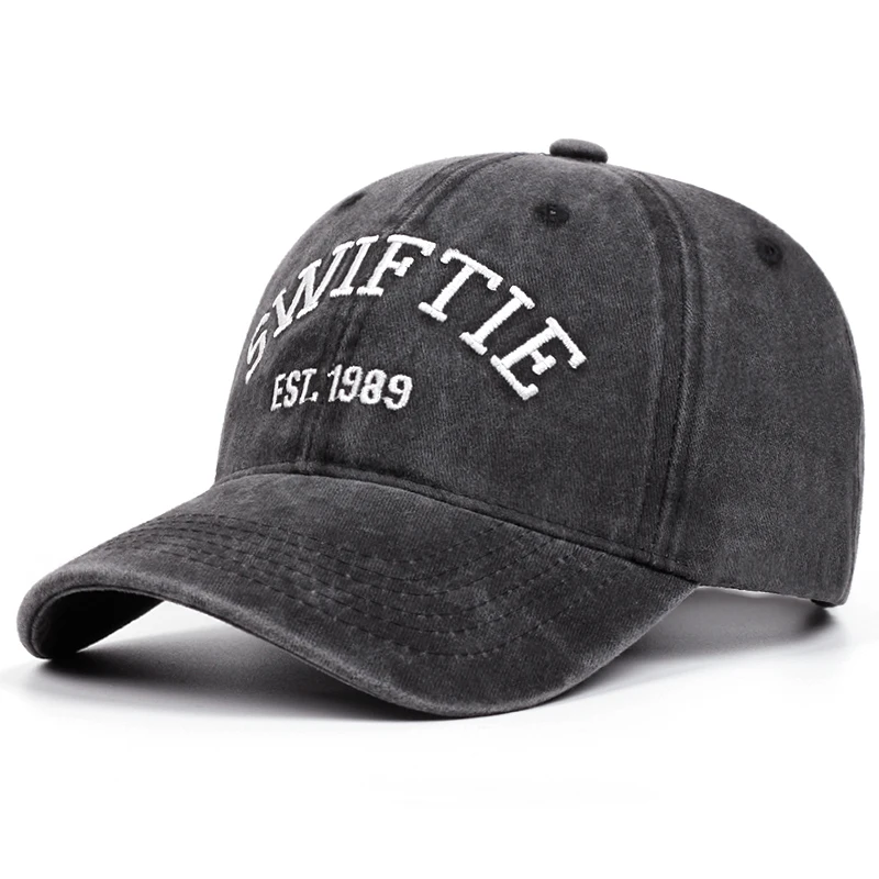 swiftie Washed retro aged letter embroidery baseball caps women men outdoor hip-hop casual duck hats