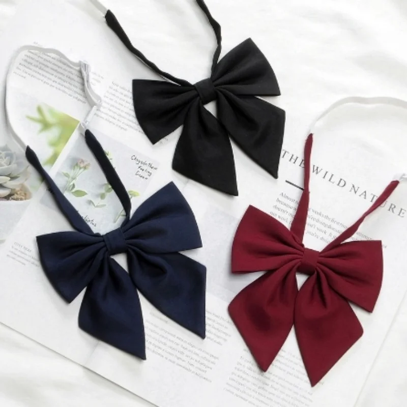 New Necktie Handmade Japanese Clothing Shirt Butterfly Bowties School Uniform Women Girls JK Bow Tie Rope