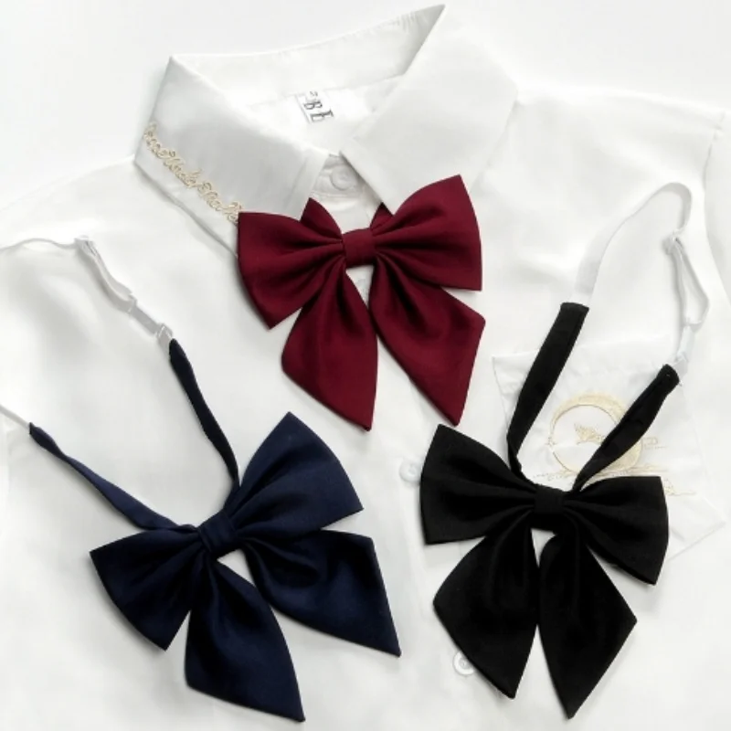 New Necktie Handmade Japanese Clothing Shirt Butterfly Bowties School Uniform Women Girls JK Bow Tie Rope