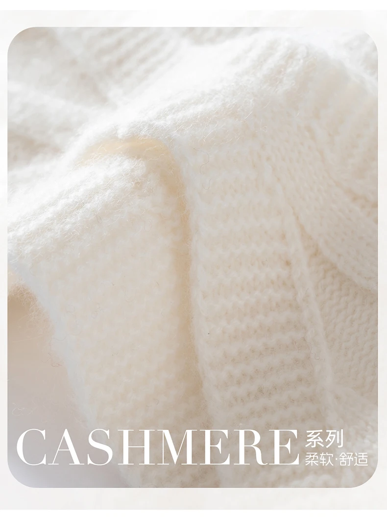 Autumn Winter 100% Cashmere Headband for Women, Warm Headscarf, Hair Tie, Wide Knitted Wool Headband, Neck Warmer, Gaiter