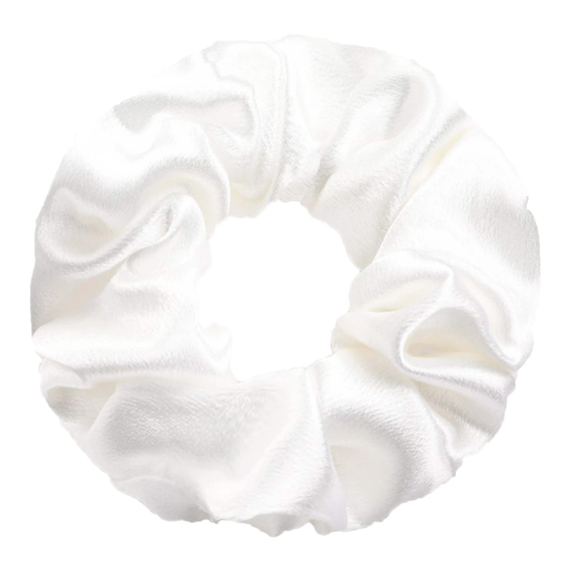 1/2/12Pcs Elegant Hair Scrunchies Women Satin Luxury Ties Dot Elastic Headwwear Ponytail Accessories Casual Cute Beige