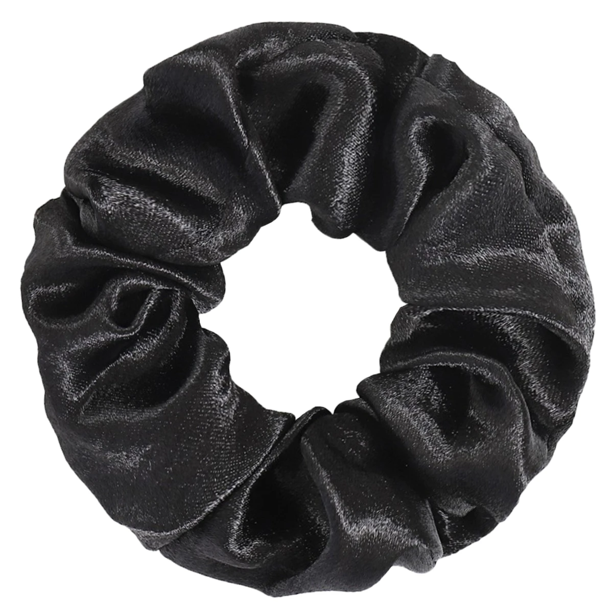 1/2/12Pcs Elegant Hair Scrunchies Women Satin Luxury Ties Dot Elastic Headwwear Ponytail Accessories Casual Cute Beige