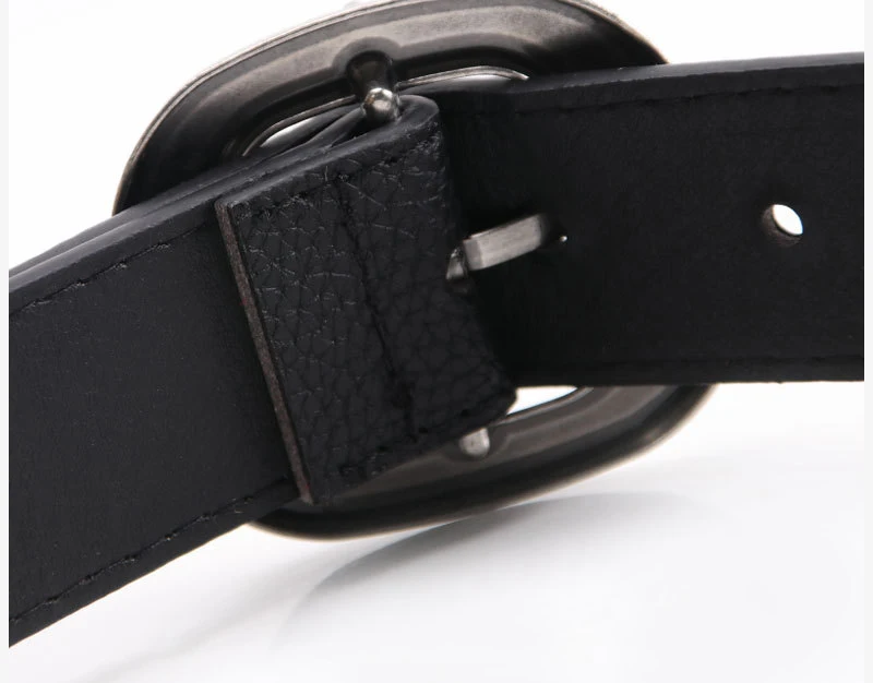 Leopard Print Belt Women's Fashion Casual Versatile Jeans Accessories Girdle Gothic Retro Pu Leather Pin Buckle Waistband