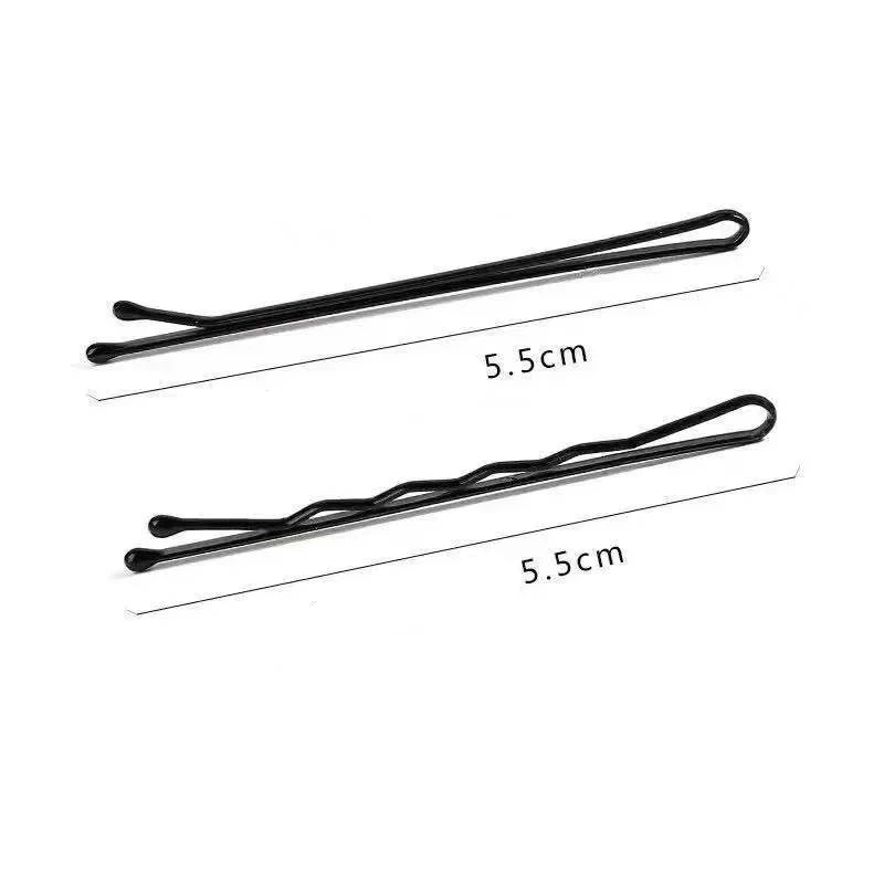 25 Pcs Hairstyle Hairpins Women Bobby Pins Styling Hair Accessories 5.5cm Hair Clip Lady Hairpins Curly Wavy Grips