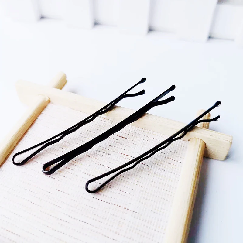 25 Pcs Hairstyle Hairpins Women Bobby Pins Styling Hair Accessories 5.5cm Hair Clip Lady Hairpins Curly Wavy Grips