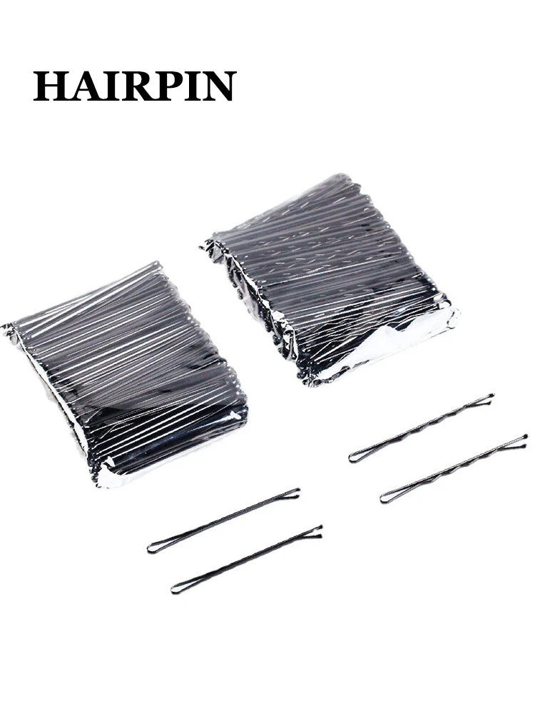 25 Pcs Hairstyle Hairpins Women Bobby Pins Styling Hair Accessories 5.5cm Hair Clip Lady Hairpins Curly Wavy Grips