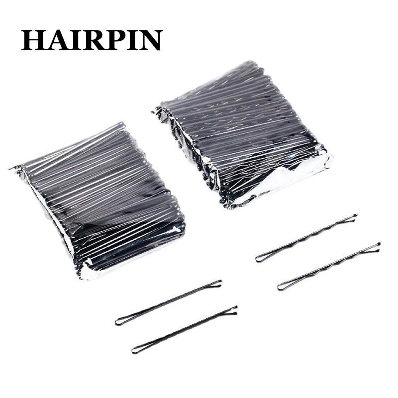 25 Pcs Hairstyle Hairpins Women Bobby Pins Styling Hair Accessories 5.5cm Hair Clip Lady Hairpins Curly Wavy Grips