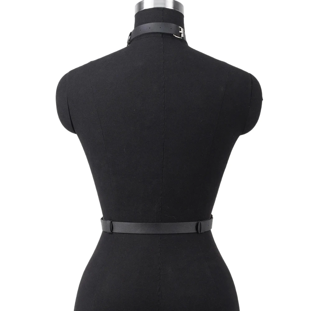 Women Fashion Belt Street Style PU Leather Harness Waist Belt Corset Decorative Punk WaistBand Gothic Clothing Accessories