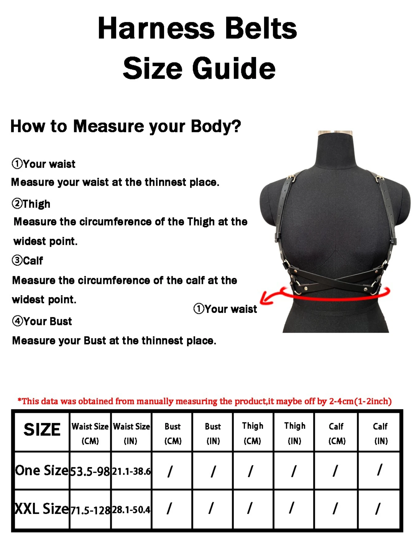 Women Fashion PU Leather Harness Belt Gothic Sexy Waistband Street Style Punk Belt Exotic Leisure Tourism Clothing Accessory