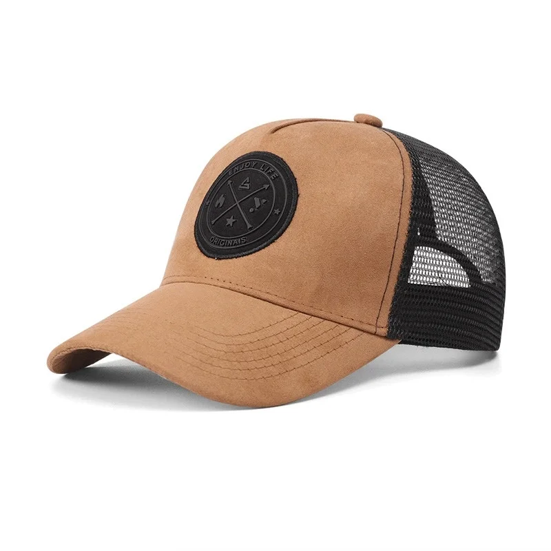 Summer Mesh Baseball Cap Women Men Snapback Hat Casual Breathable Letter Icon Unisex Hip Hop Trucker Caps Outdoor Sports Dad Hat