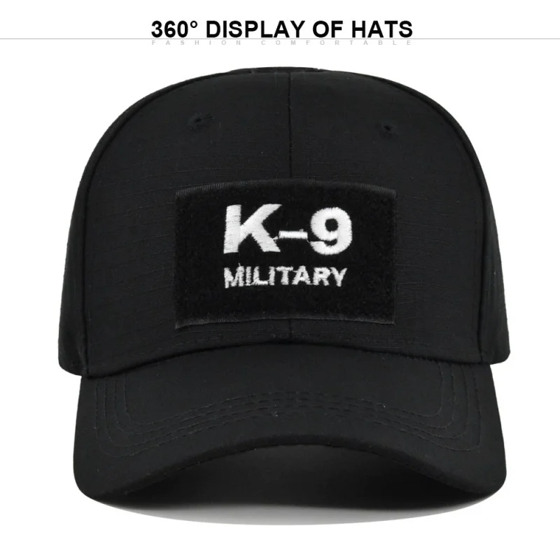 K-9 Police Canine Special K9 Service Dog CP ACU Operator Cap Tactical Camouflage Embroidery Baseball Cap Men Hats With Patch