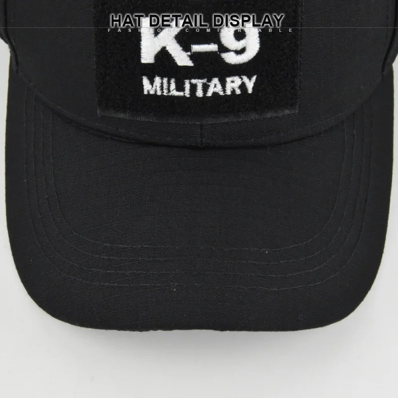 K-9 Police Canine Special K9 Service Dog CP ACU Operator Cap Tactical Camouflage Embroidery Baseball Cap Men Hats With Patch