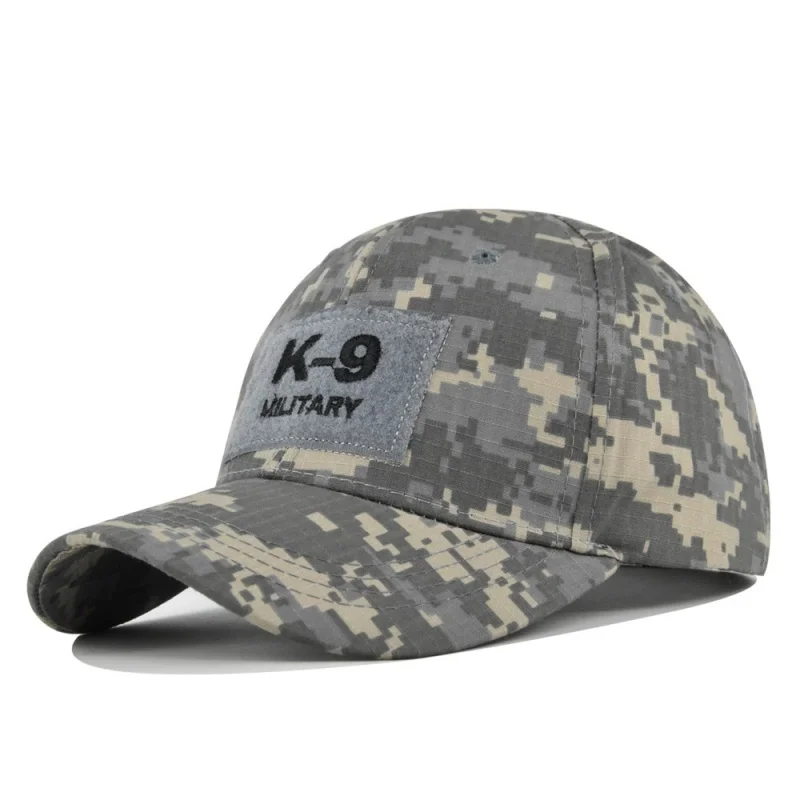 K-9 Police Canine Special K9 Service Dog CP ACU Operator Cap Tactical Camouflage Embroidery Baseball Cap Men Hats With Patch