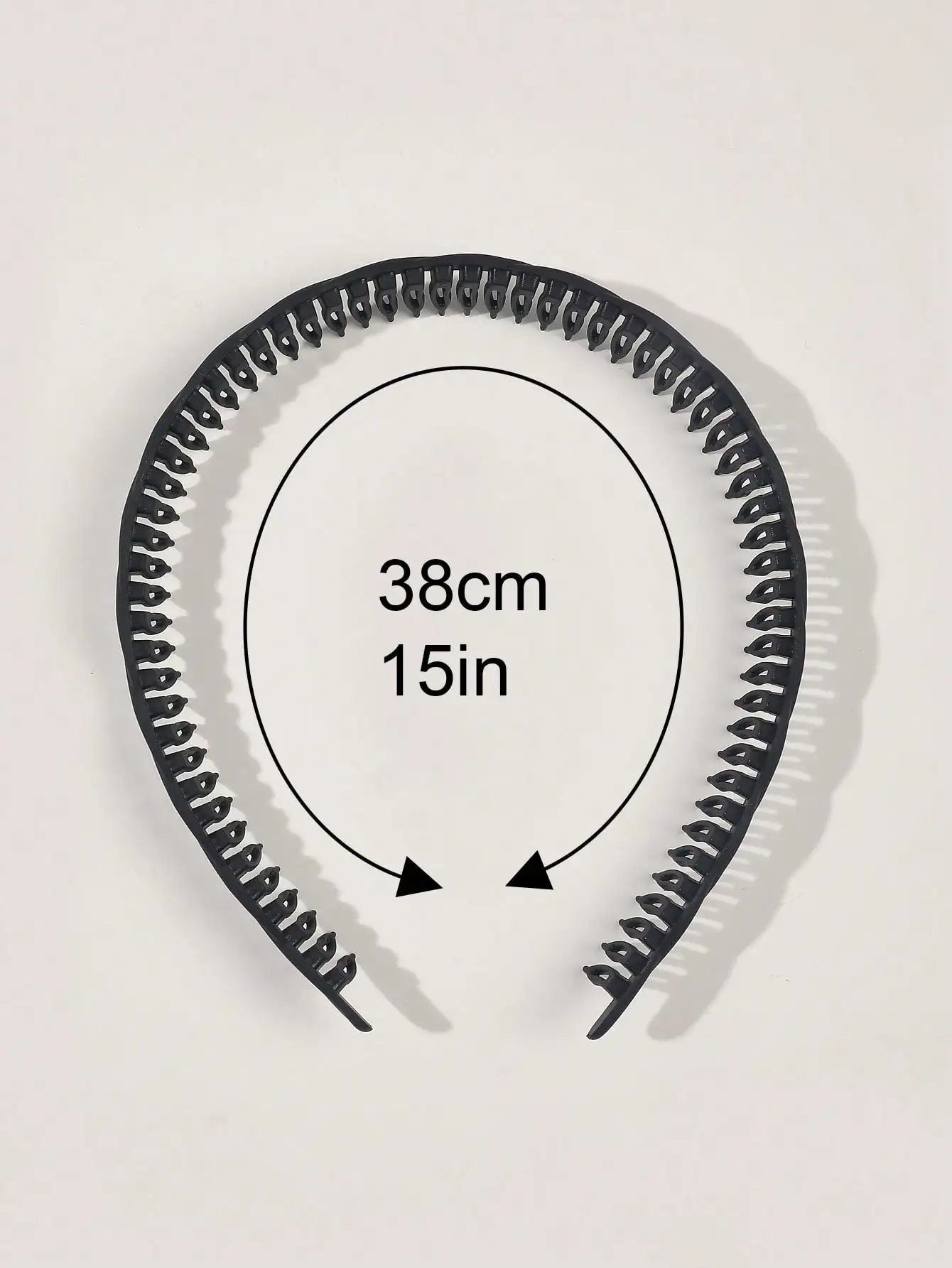 4Pcs Autumn Winter Simple Brown Comb with Teeth Hairband NonSlip Hair Hoops Taming Flyaways Headband Wash Face Hair Accessories