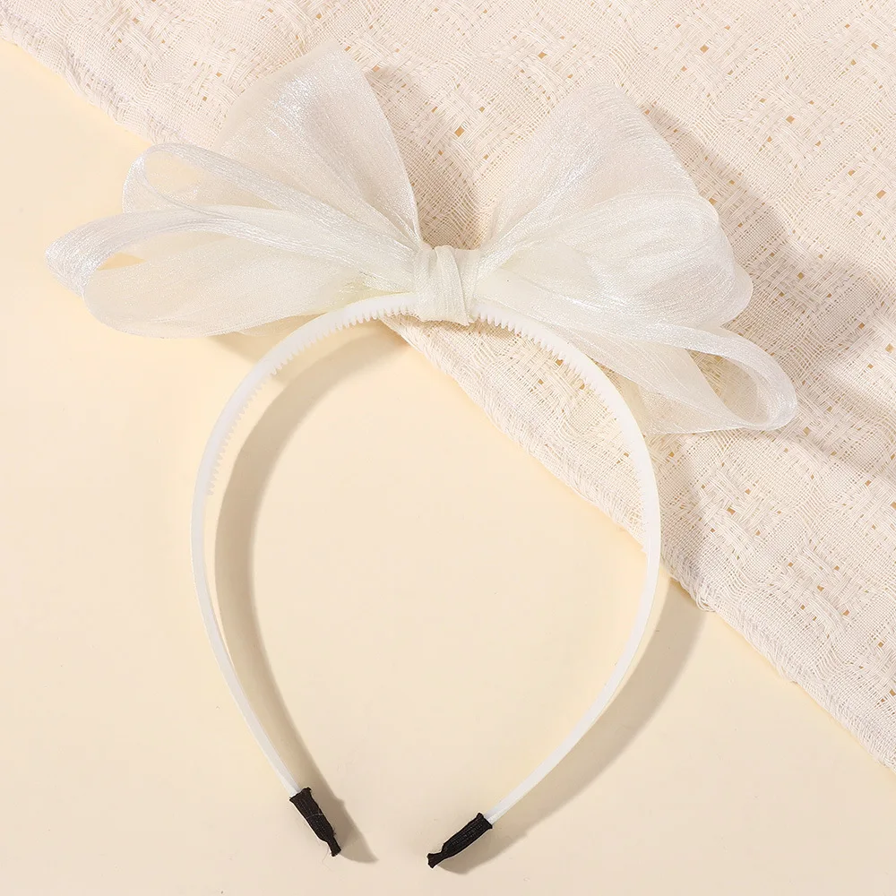 Sweet Girls Hairbands Double Layered Bowknot Headband Boutique Children's Hair Accessories Performance Accessories Cute Gifts