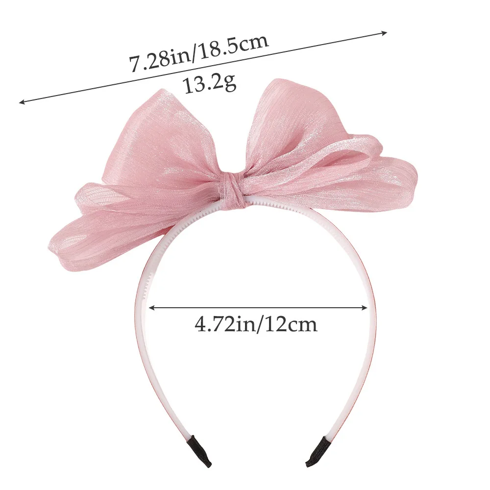 Sweet Girls Hairbands Double Layered Bowknot Headband Boutique Children's Hair Accessories Performance Accessories Cute Gifts