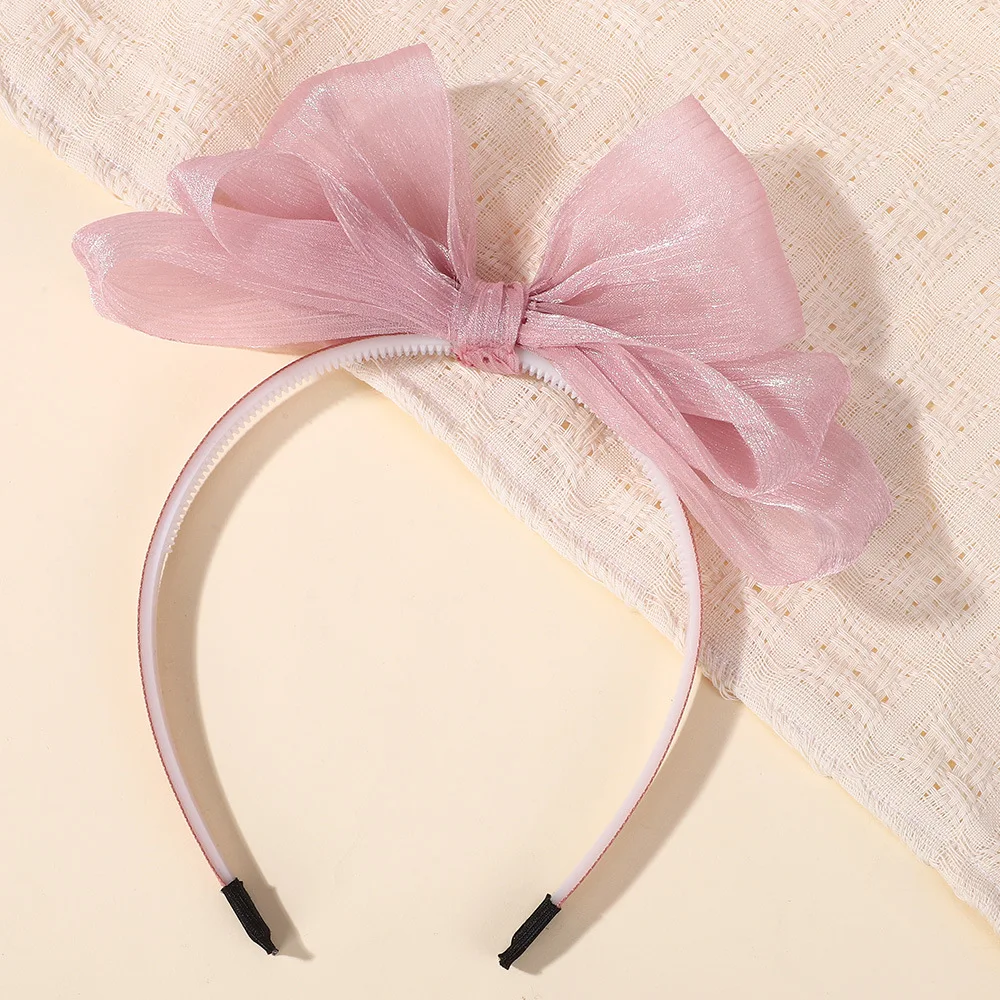 Sweet Girls Hairbands Double Layered Bowknot Headband Boutique Children's Hair Accessories Performance Accessories Cute Gifts